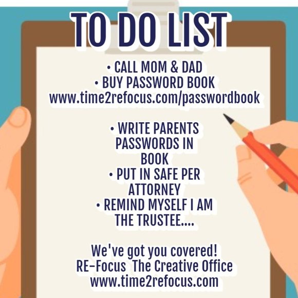 PASSWORD BOOK - BLUE - You will love it! - Picture 5 of 7